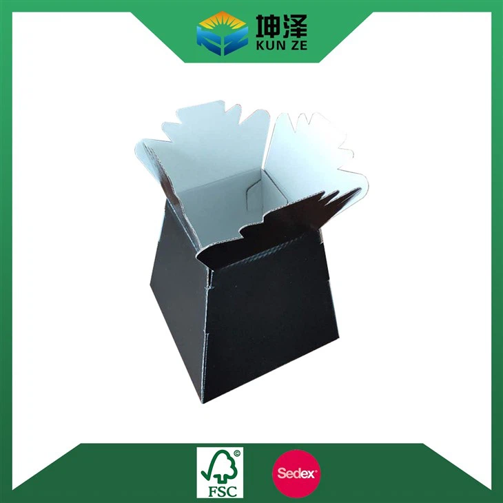Cardboard Box Flower Vase